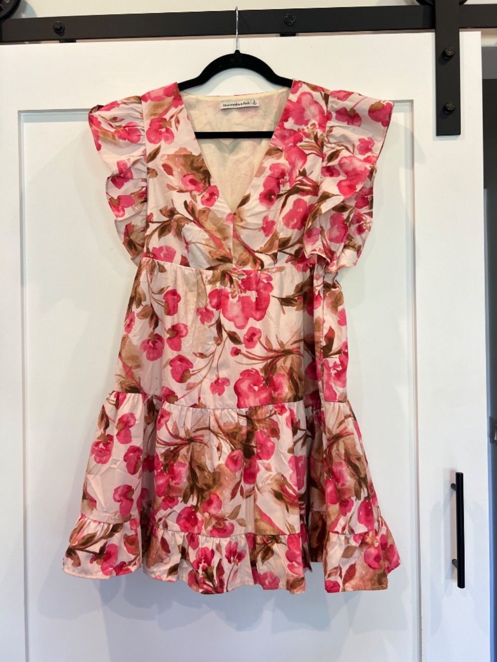 Abercrombie and Fitch Pink Floral Dress - Picture 9 of 9